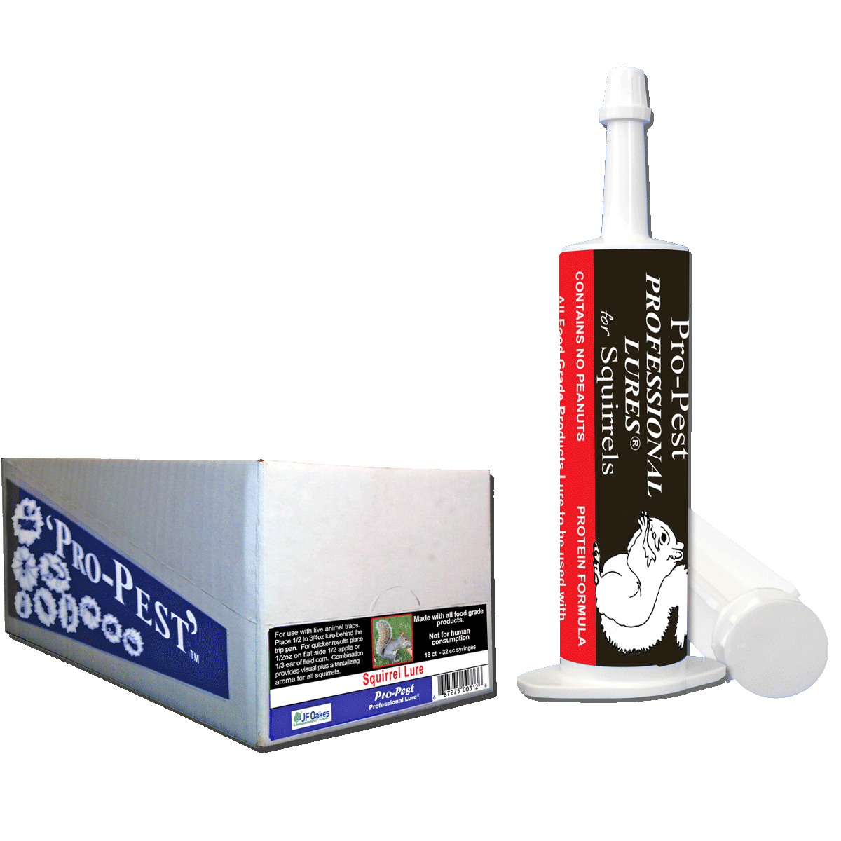 Pro-Pest Squirrel Lure - Prof 32cc Syringes -18/10ct - Image 2