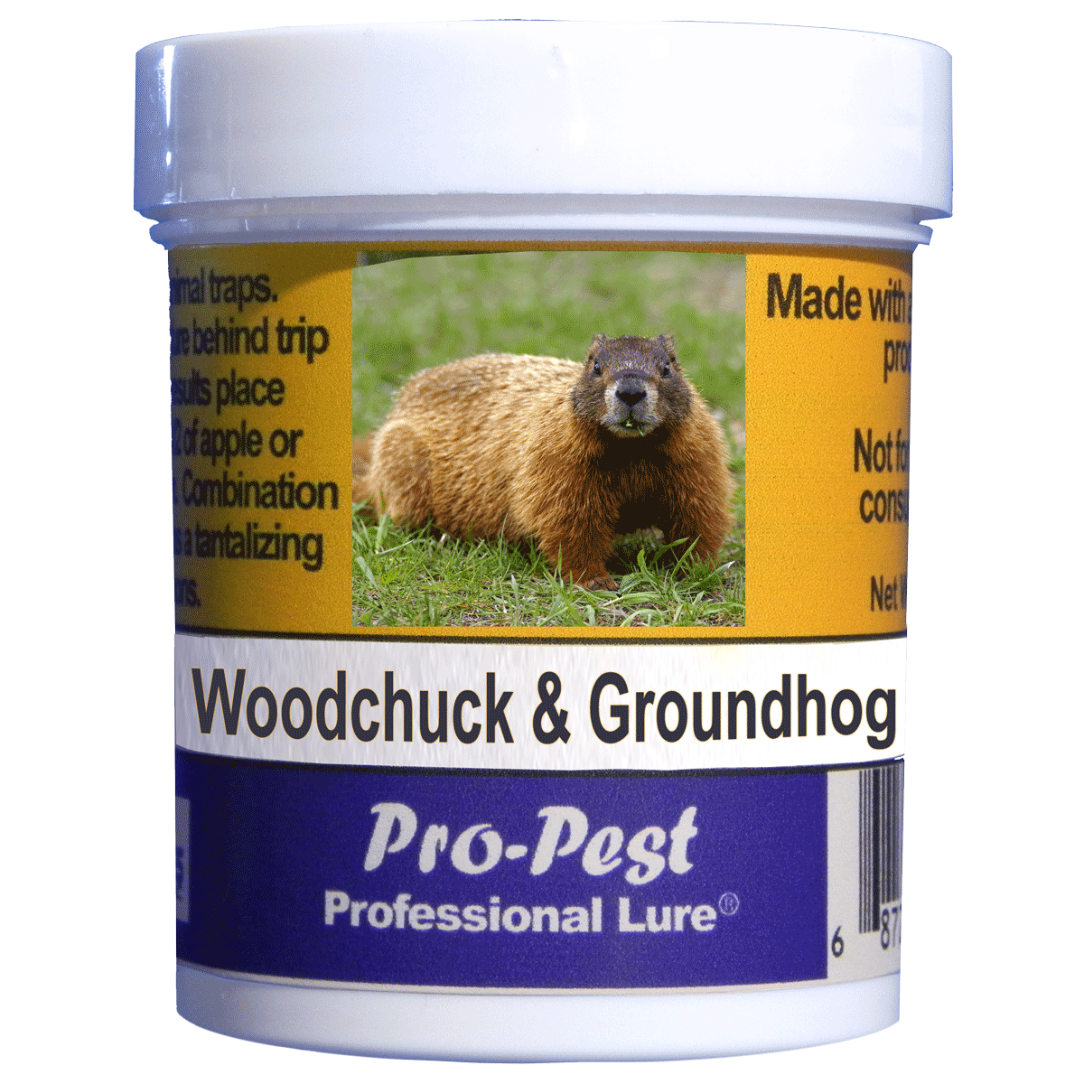 Pro-Pest Woodchuck/Groundhog Lure - Prof 4 oz Jars - 10ct