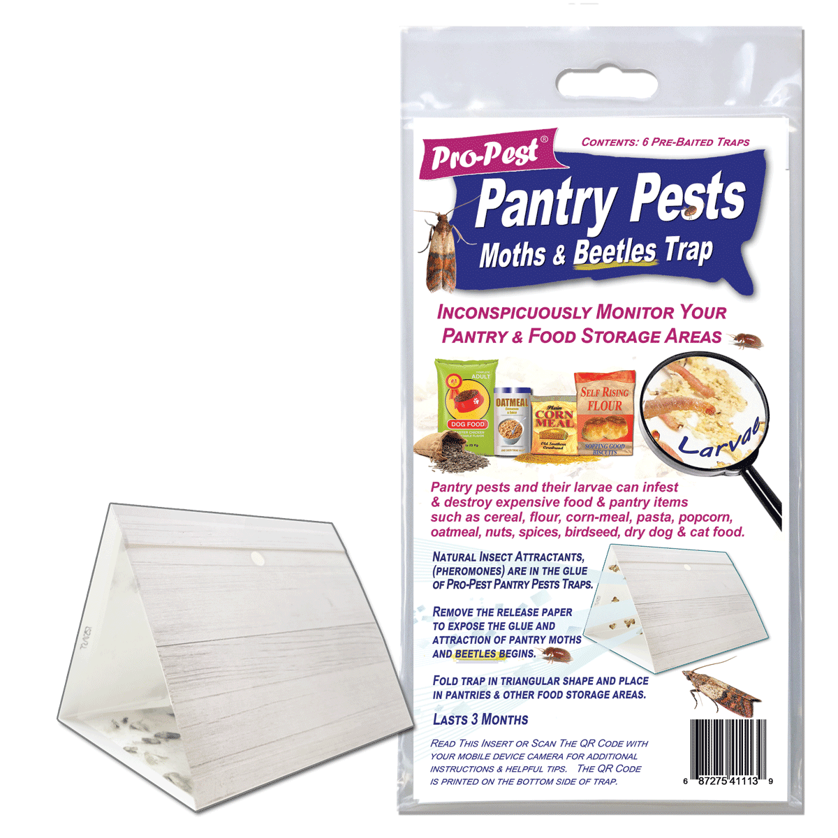 Pro-Pest R.T.U. Pantry Moths & Cigarette Beetle Traps - Image 2