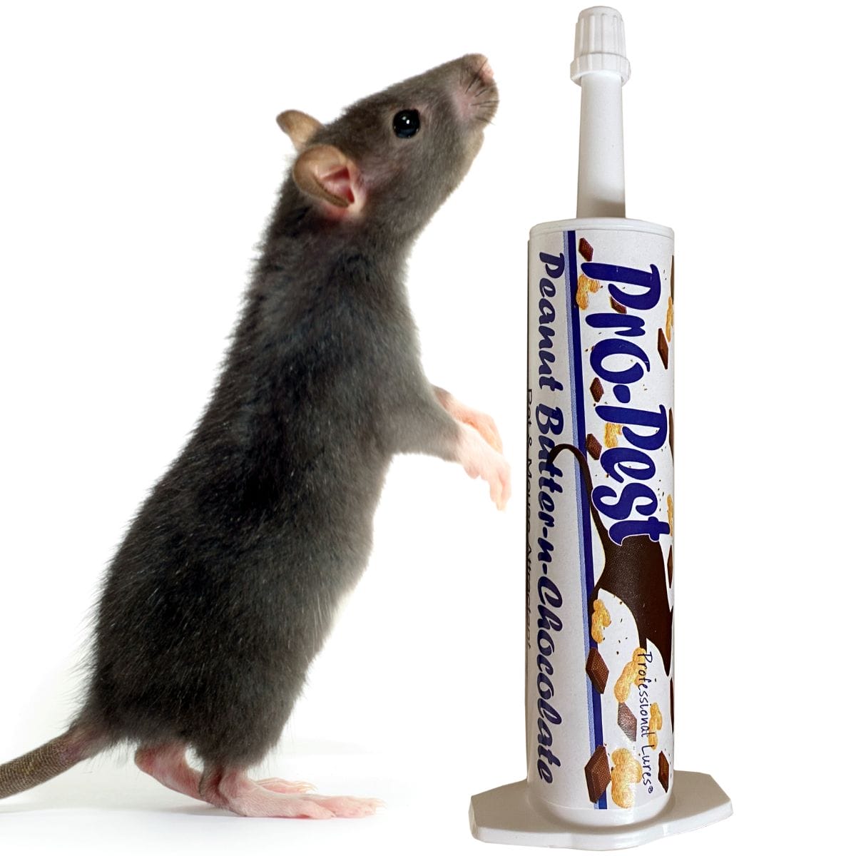 Pro-Pest Rat & Mouse Lure Peanut Butter-n-Chocolate- Prof 32 cc Syringes