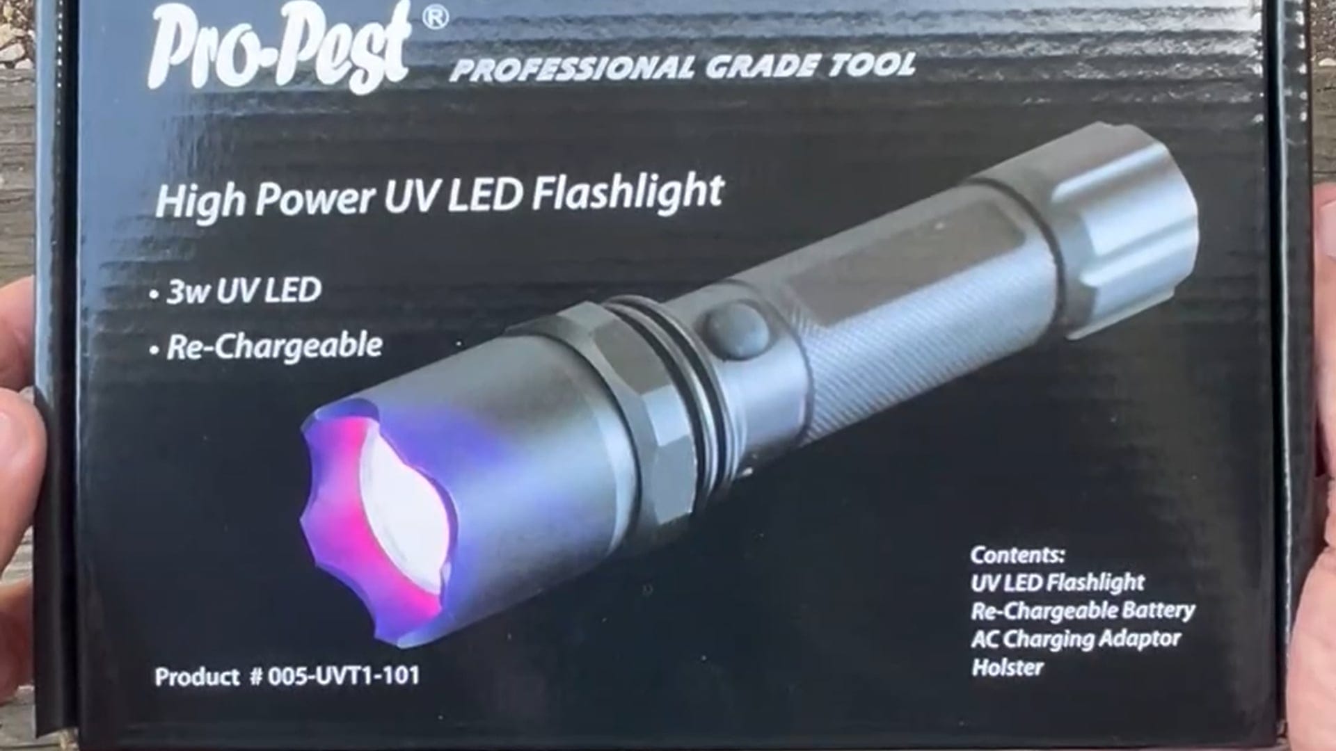 Pro-Pest UV LED Flashlight